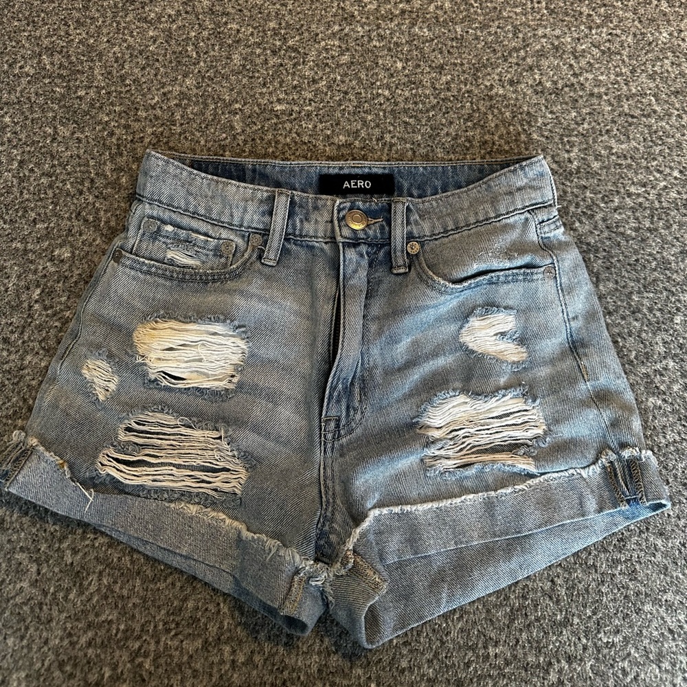 Aeropostale mom shorts.